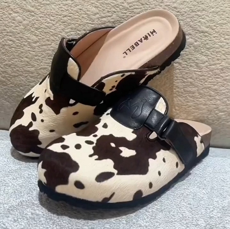 Special Offer! Chestnut Latte Mirabell Spring and Autumn Birkenstock-Style Women's Slippers, Non-Slip Soft Sole with Fleece Lining B7L06 Special Offer! Chestnut Latte Mirabell Spring and Autumn Birkenstock-Style Women's Slippers, Non-Slip Soft Sole with Fleece Lining B7L06