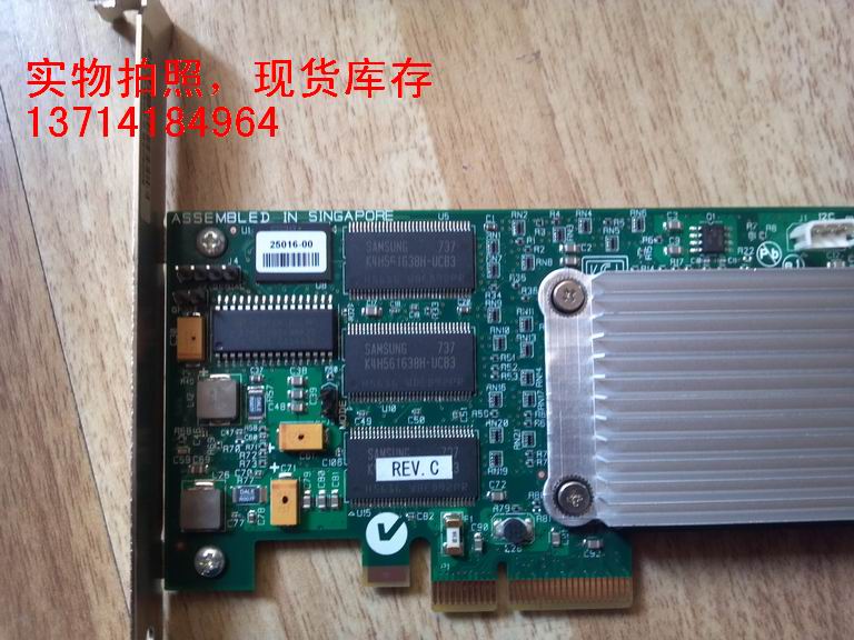 LSI 8308ELP SAS SATA 3GB 8 port 128 cache PCI-EX4 RAID5 SAS card