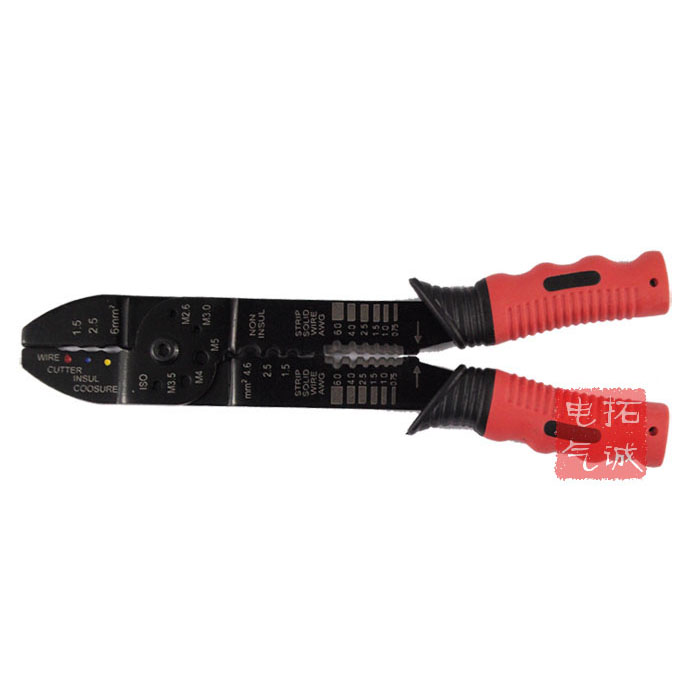 Special price multifunction crimping pliers terminal pliers cold press pliers peeling pliers 5 big function