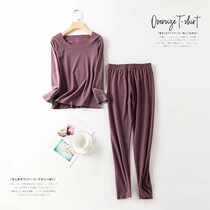 Foreign Trade YU Single Order Special Cabinet Original Single Tail Stock Export Clear Warehouse Autumn Winter New Character Suede Underwear Leisure Suit Tide