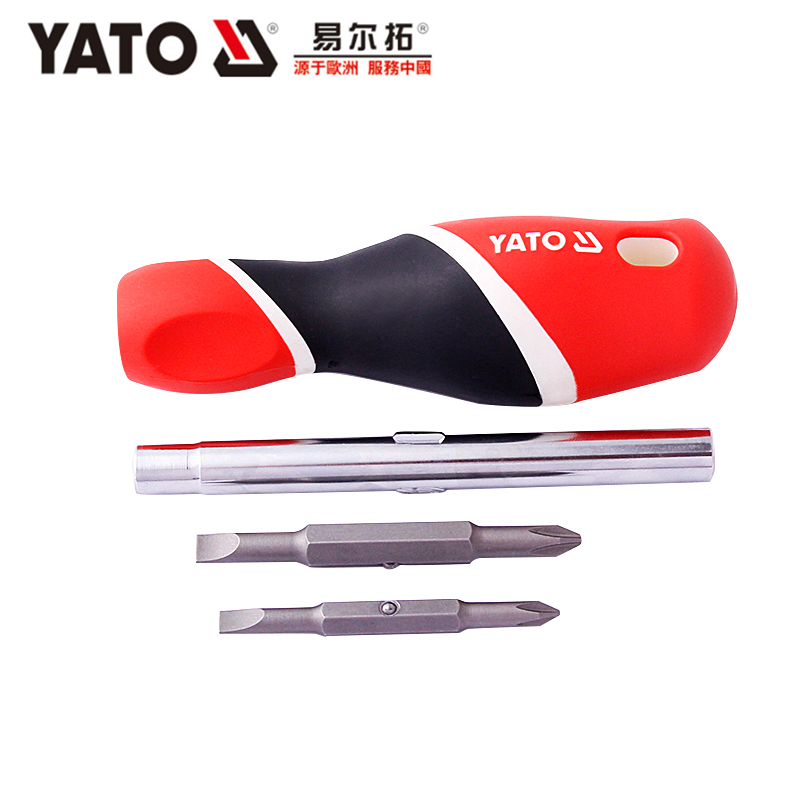Yierto original 6-in-1 screwdriver set one-word cross screwdriver multi-function screwdriver YT-25971