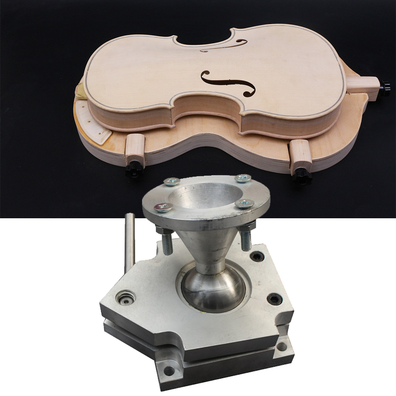 Soundfunter Violin Chassis Entrusted Disc panel Back panel Fixed shelf Fabrication Repair Tools Solid Wood