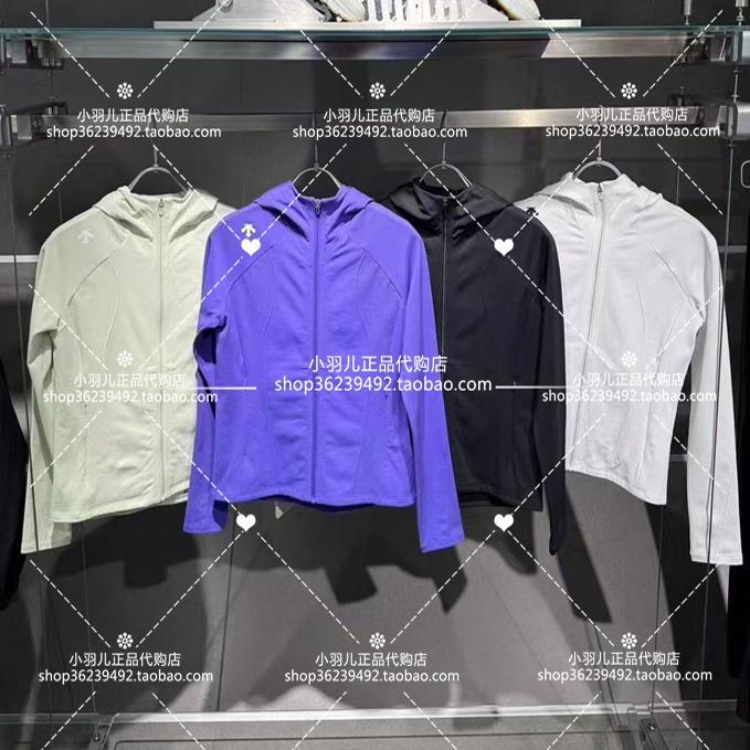 Descente/Desante Mall Genuine Women's Lightweight Casual Sports Hooded Jacket D5232Tft36