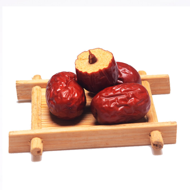 Four seasons with real Xinjiang special grade grey dates 500g and fields of dried fruit Jun date red dates free from washing office snacks