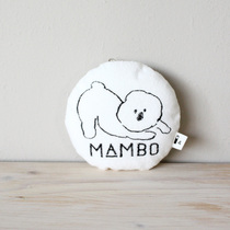 Spot CLASKA Bibear MAMBO hand painted dog round plush pendants hanging accessories