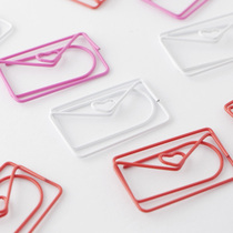 Spot Day Style Stationery Envelope Love Letter Profiled color Back to shape Needle pin Lovette Lovette