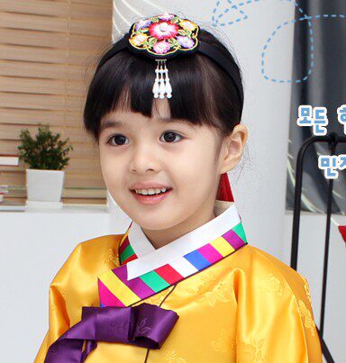 South Korea Imports Traditional Korean Clothing Accessories Hair Hoop Girl Hair Stirrup (Yea Song Gown) Hair Dressing