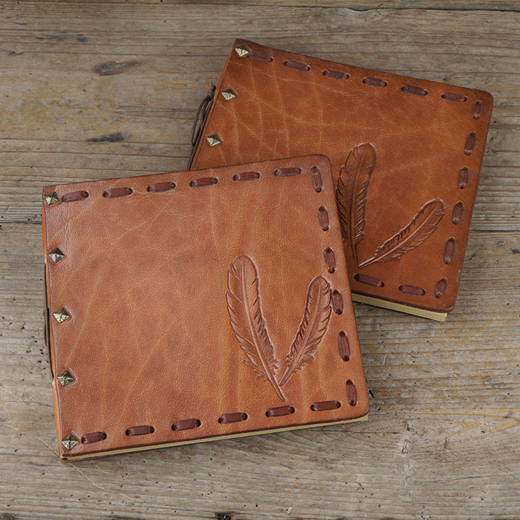 Genuine Leather Notebook Students Notepad Hard Leather Day Remember This Nostalgic Retro Bull Leather Work Memo Hand Transcript