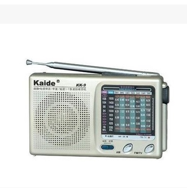 Kaide kedi KD-9 Kelon radio sends elderly nine-band FM medium wave student radio