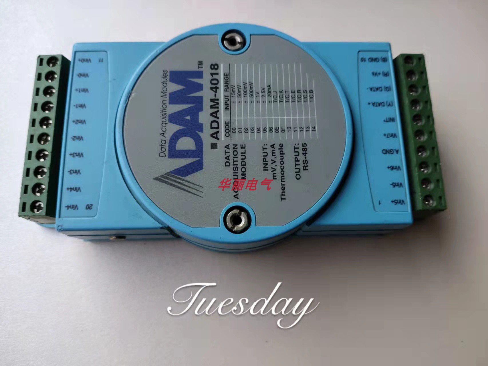 ADAM-4018 Taiwan Research and Harvesting Module Temperature Collection Module