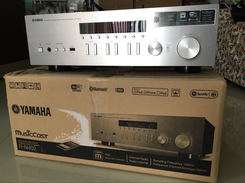 Yamaha Yamaha R-N402 R-S202 Bluetooth WIFI USB HIFI radio high fidelity pure power amplifier-Taobao