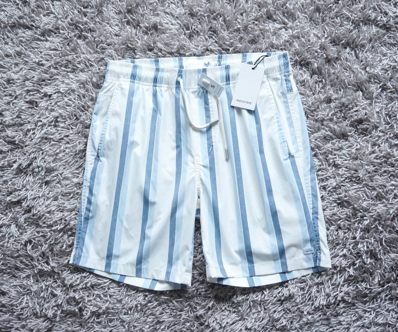 Men's Striped Shorts, Suitable for Both Land and Water Use Men's Striped Shorts, Suitable for Both Land and Water Use