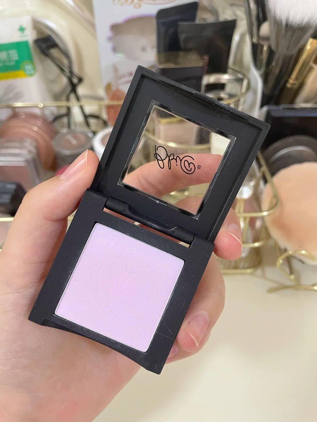 Unpopular cheek purple olive skin day dish Korea BBIA monochrome blush matte puffy color 02 age-reducing apple muscle brightening