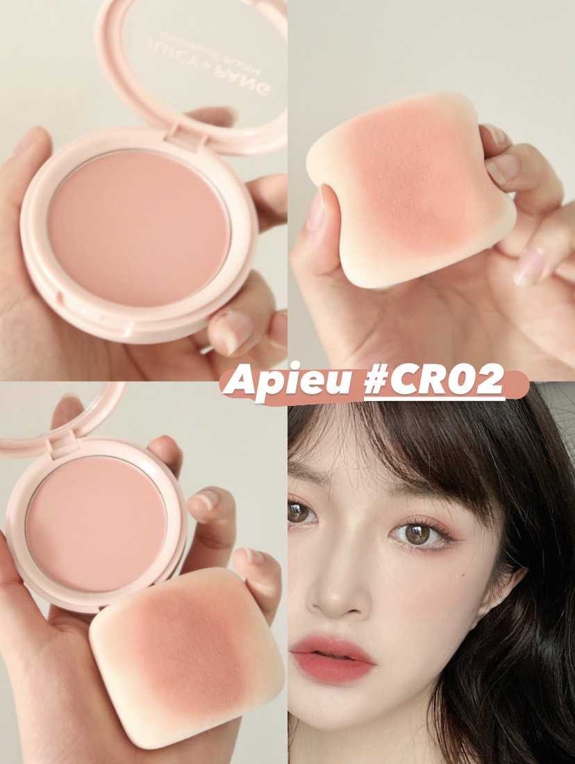 Change in Korean drama Women's main All Korea APIEU Little crowdsourced juice Monochrome Blush CR02 Honey Peach Milk Tea Nude Makeup