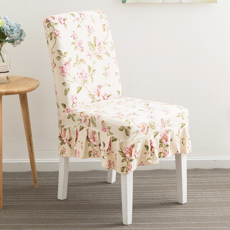 Catering chair universal set of chair stool for Nordic backcover household cloth seat elastic resilience can be washed