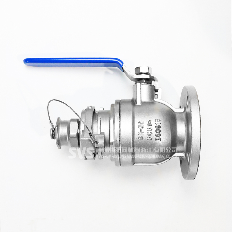 Marine Deck Valve (Interface Instrument Ball Valve) Stainless Steel 304/316L (Cdv-2)
