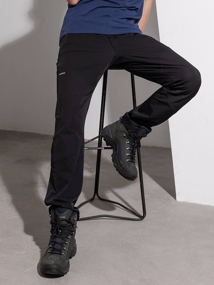 Desert travel Desert outdoor men's outdoor leisure travel trousers Slim fit type wear-resistant reinforcement