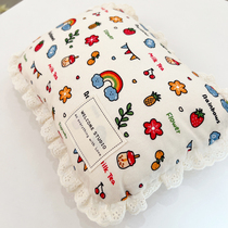 Hand-removable and washable soft pillow pet pillow deep sleep pillow chin pad teddy bear cat