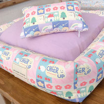 Removable and washable soft anti-splashing pet kennel cat litter four seasons pet litter bed Teddy Maltese small dog