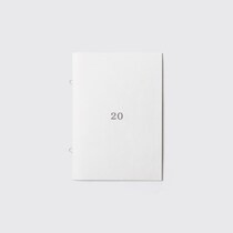 South Korea imported simple account notebook day book PURE AND RIGHT 2020 Bor Diary
