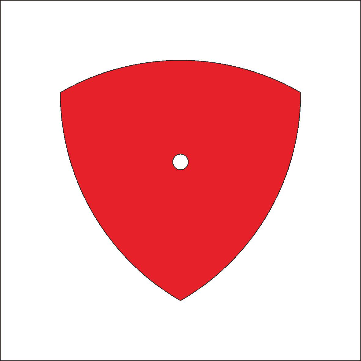 ルロイヤル三角形、五角形、七角形、多角形、円、固定幅曲線の教育実験デモンストレーションはカスタマイズ可能です。