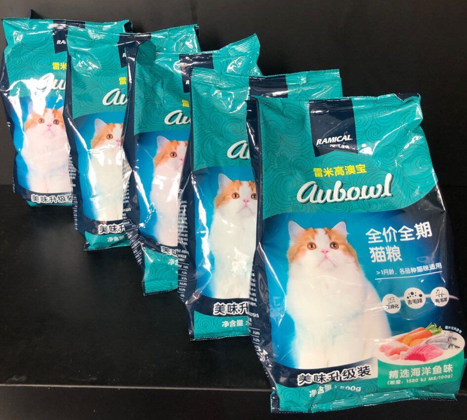 Remy Gao Opal Ocean Fish Flavored Cat Food 500g*5 packs Opal Ocean Fish Flavor 500g Opal Cat Food