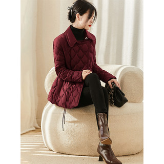 Simple, Light, Warm, a Must-Have for Everyone, New Colors Available! Real 90% White Goose down Casual, Age-Reducing, Slimming down Jacket