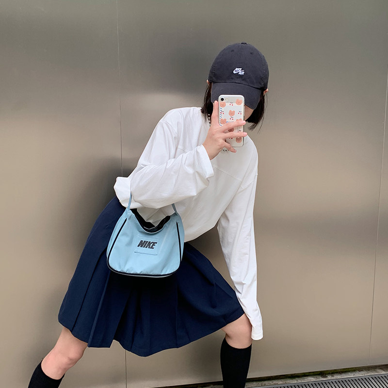 RAINY homemade sunscreen T-shirt women's long sleeve solid color loose oversizeT shirt round neck white smiley top