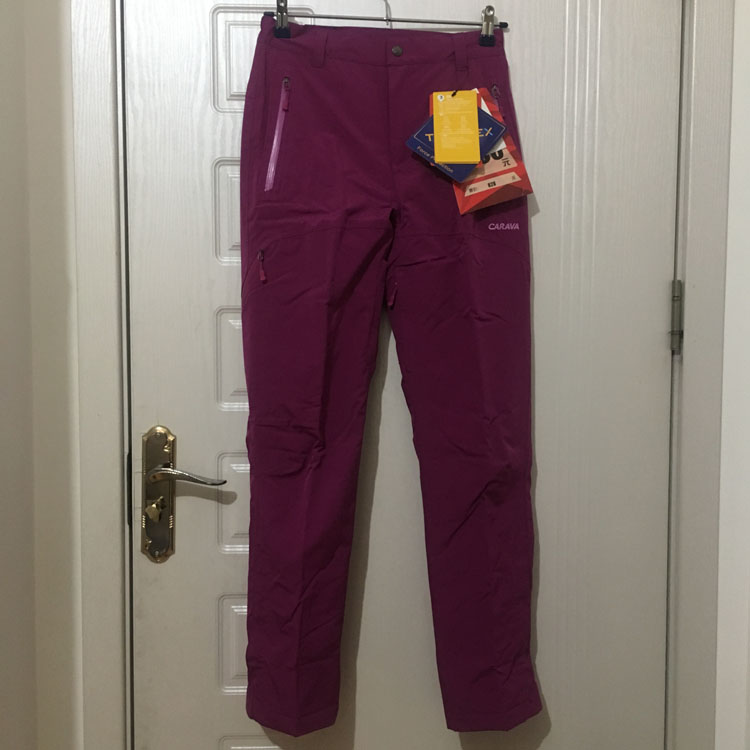 CARAVA Karvo Women's Fall/Winter Cotton Thickened Warm Rush Pants Waterproof and Breathable 195552