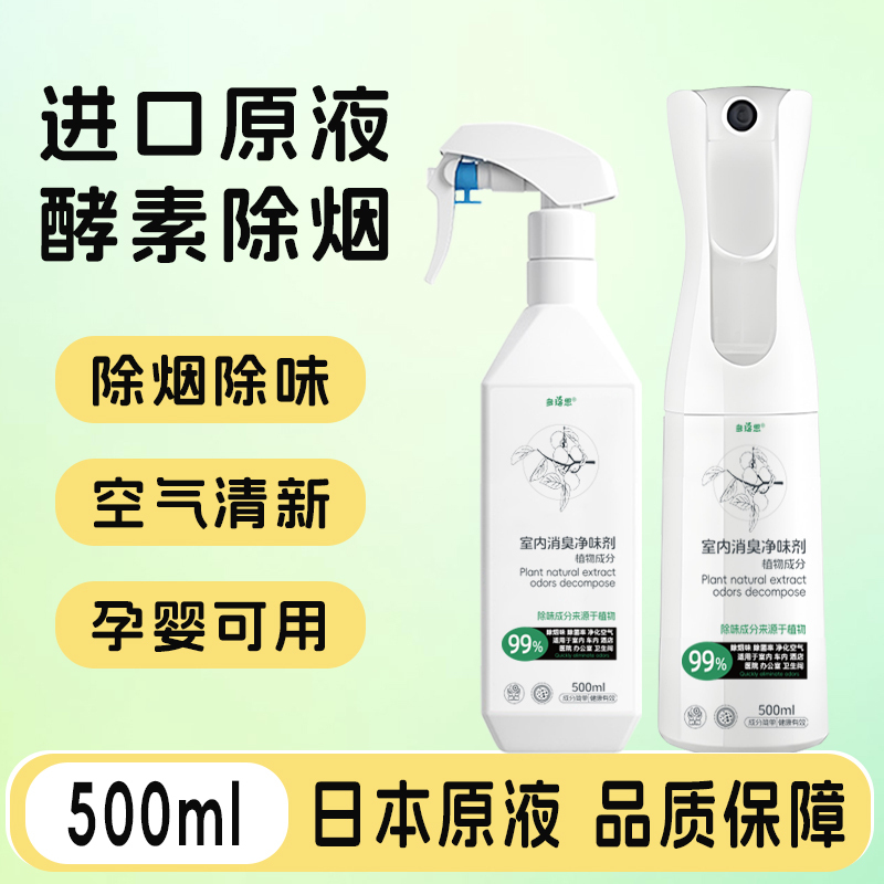 Dolos Smoke Odor Remover Spray for Indoor Use, Household Smoke Odor Eliminator, Quick Purification for Clothes and Bedrooms