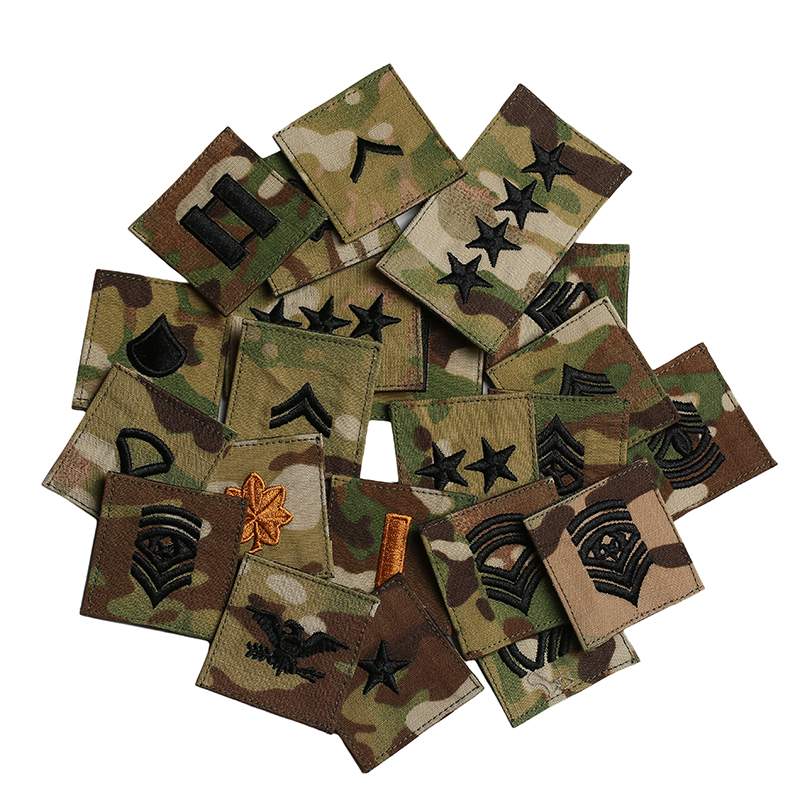 CP Camouflage Arm Badge MC Chest Chapter Scorpion W2 Camouflage Rank Magic Sticker OCP Badge Colonel level Chapter