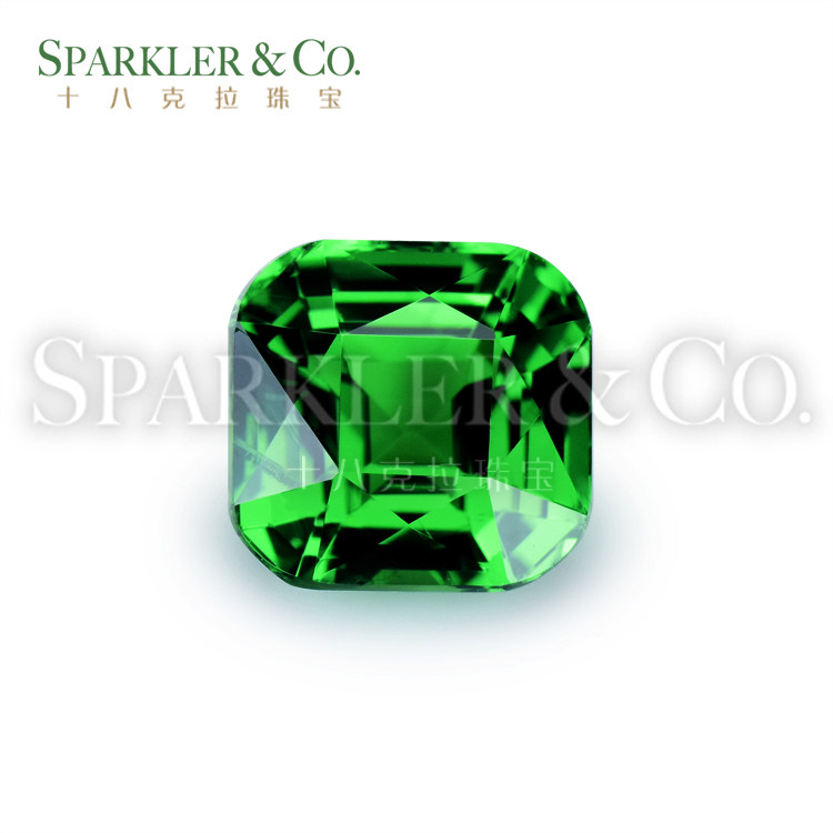 3 60 carat natural cuisly green sofa Flame garnet naked stone Intense Fire Color Customized Ring Pendant) has been out