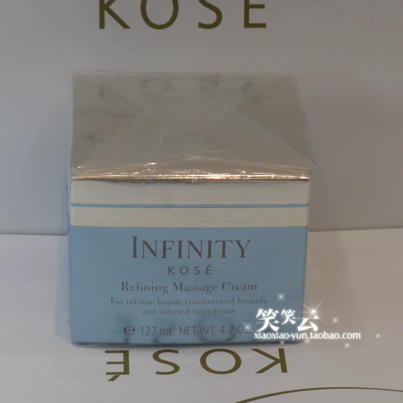 Kose INFINITY Infinity Firming Massage Cream 120G Kem dưỡng ẩm làm săn chắc và mịn da - Kem massage mặt