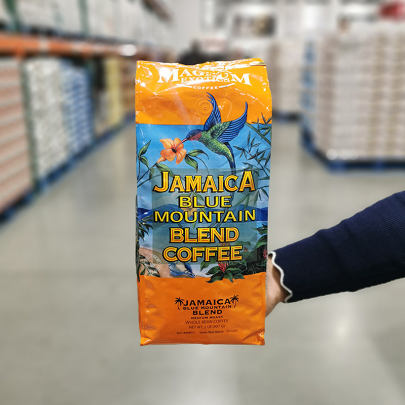 Shanghai Costco open city Guest USA MAGNUM Blue Mountain to blend roasted Arabica coffee beans 907g