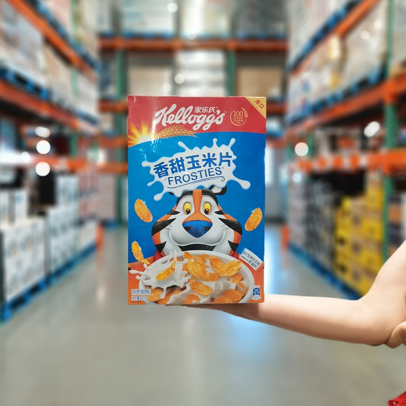 Kelloggs Home Lots Aroma Sweet Corn Flakes 420g * 3 Origin Thailand's Shanghai Costco opener