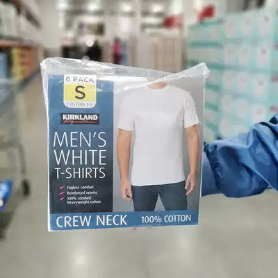 Cockland Kirkland Men's Four Seasons Round Neck T-Shirt 6 PCs Shanghai costco Open Domestic