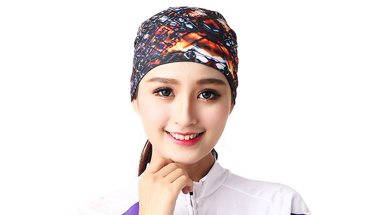 Màu sắc hoang dã V khăn tam giác khăn chống nắng ngoài trời chống bụi liền mạch khăn ma thuật nam và nữ cưỡi khăn bay mặt nạ cổ áo - Kerchief / Earflap khăn bịt mặt đa năng