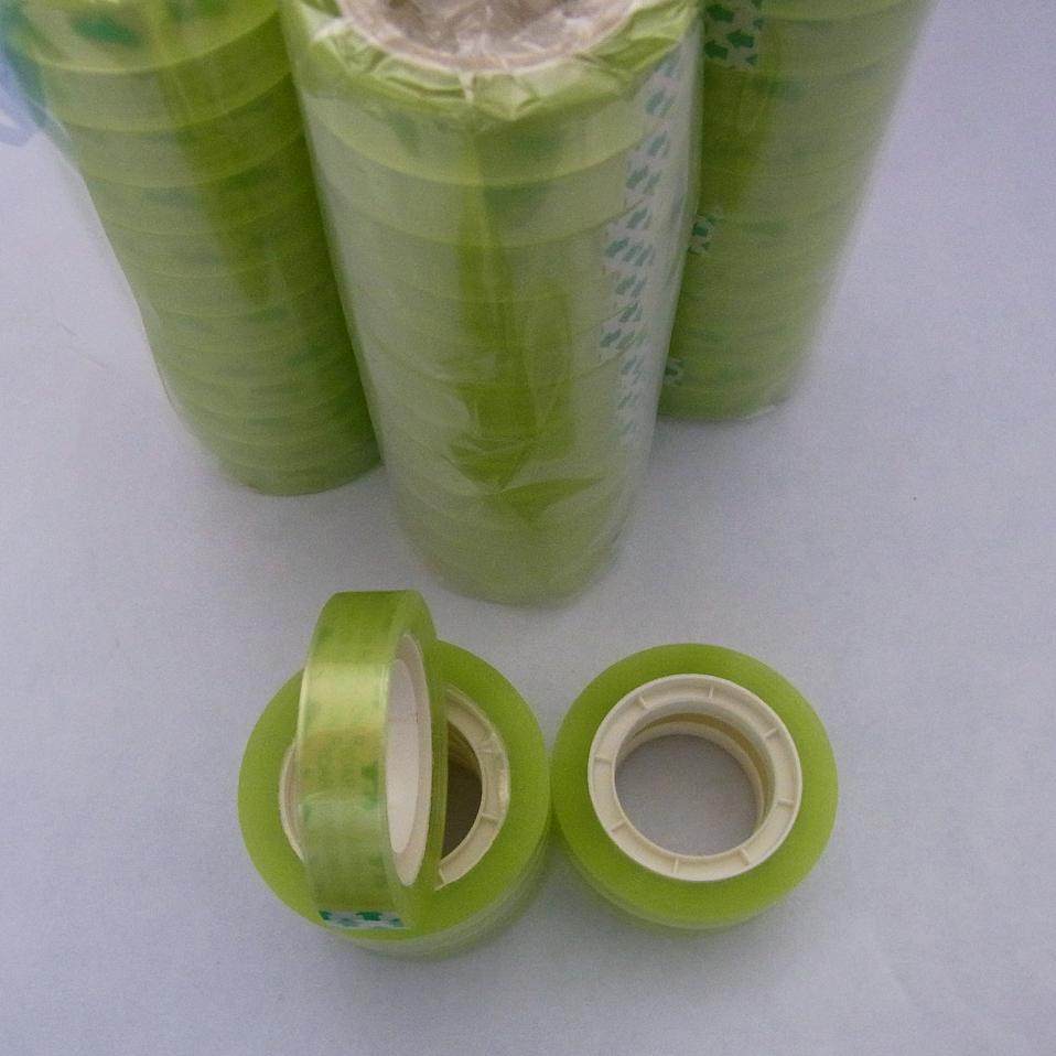 Small stationery glue small tape handmade small tape meat thickness 6MM small core transparent stationery glue