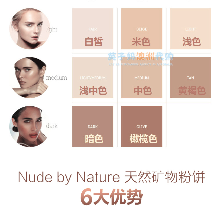 Úc Chính hãng khỏa thân bởi thiên nhiên Khoáng chất che khuyết điểm Foundation Foundation 10g Cơ bắp nhạy cảm Phụ nữ mang thai Có sẵn phấn nền mac