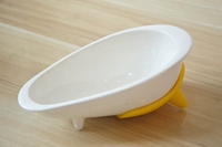 Длинная -ноза чаша для собак белый кусок