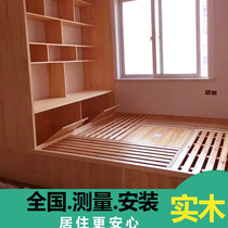 Tatami floor heating Small bedroom Attic living room study Custom Japanese-style tatami bed floor design