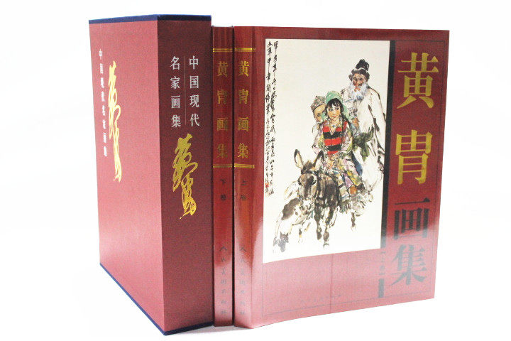 商城正版 黄胄(精)/中国近现代名家画集 黄胄画集 彩图铜版纸精装16开2卷