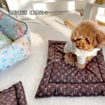 Pet sleeping pad warm pad dog kennel pad four seasons universal machine washable cat and rabbit pad small and medium pet cage pad