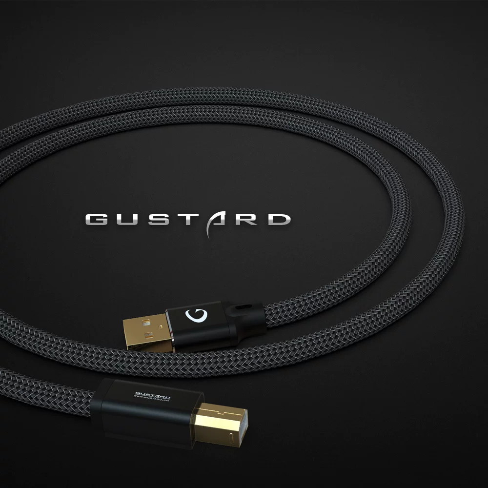 歌诗德 Gustard USB Line No. 3 fever USB line HIFI decoding DAC data cable multi -layer shield