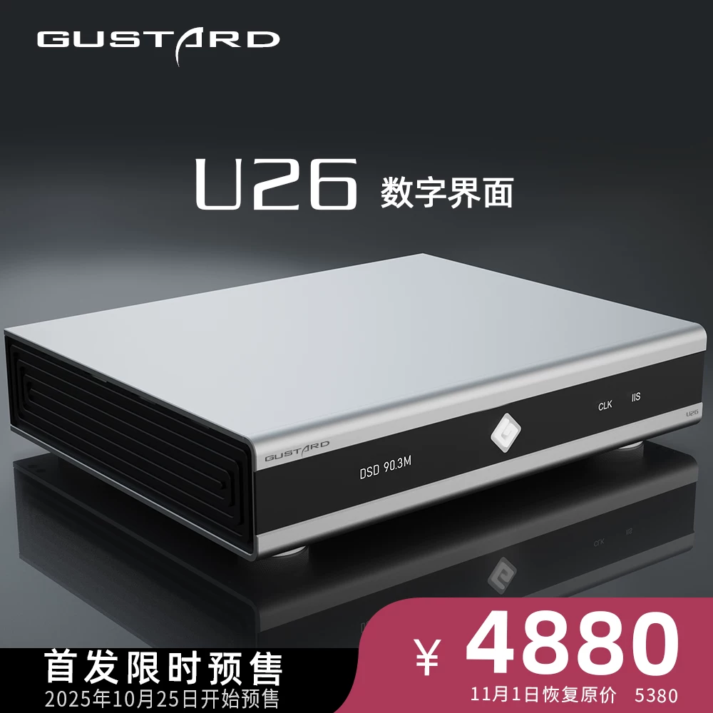 Gustard DDC-U26 Italian Amanero цифровой интерфейс PCM1536k DSD2048