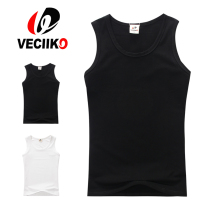  Waistcoat cotton vest Mens summer undershirt Fitness tight-fitting sports sleeveless bottoming vest service