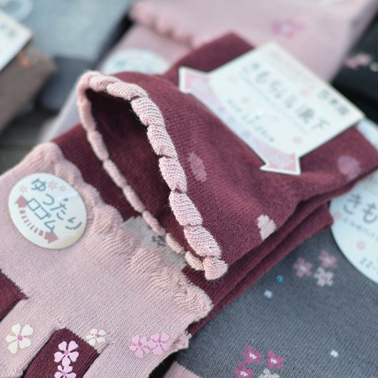 58 Only American exports Japanese five fingers socks pure cotton autumn and winter all cotton toe socks