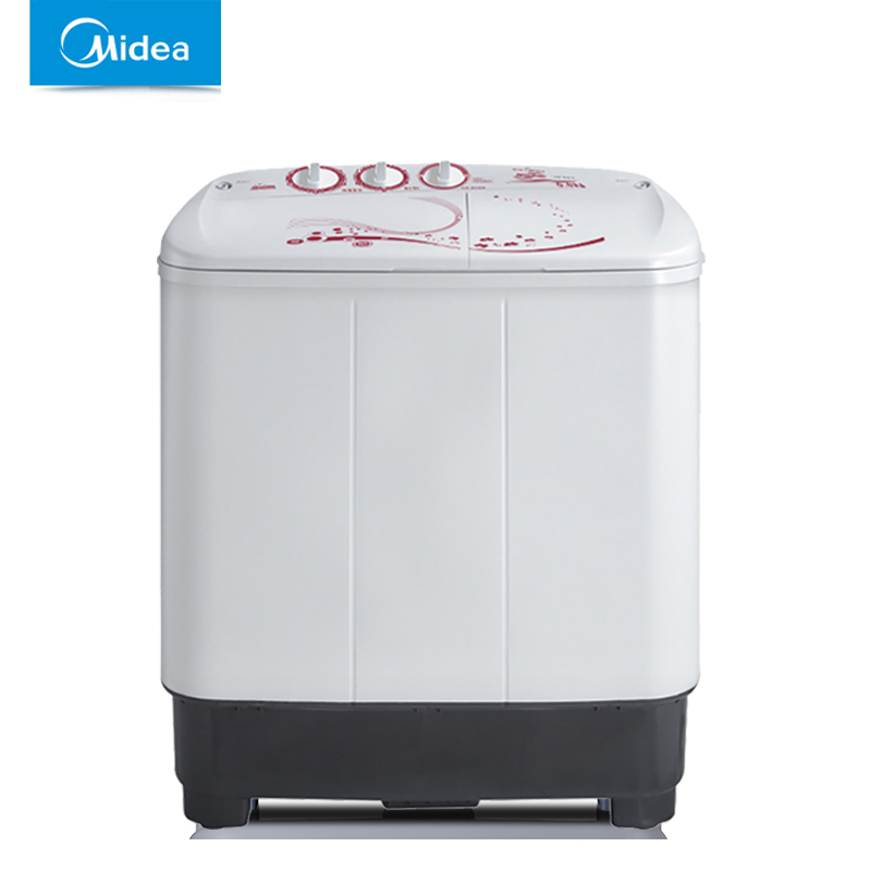 Midea/美的半自动双缸波轮洗衣机家用8公斤双桶老式MP80-DS805