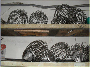  Henglian B40 mixer accessories slapped egg ball stirring head stainless steel beater wire ball