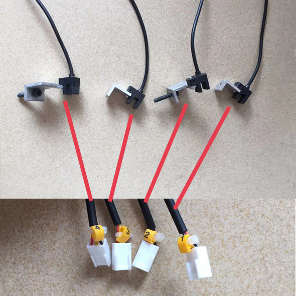 Zhongke transfer printing machine accessories Hongyi transfer printing machine inductive fixed seat electric eye transfer printing machine close to switch sensor